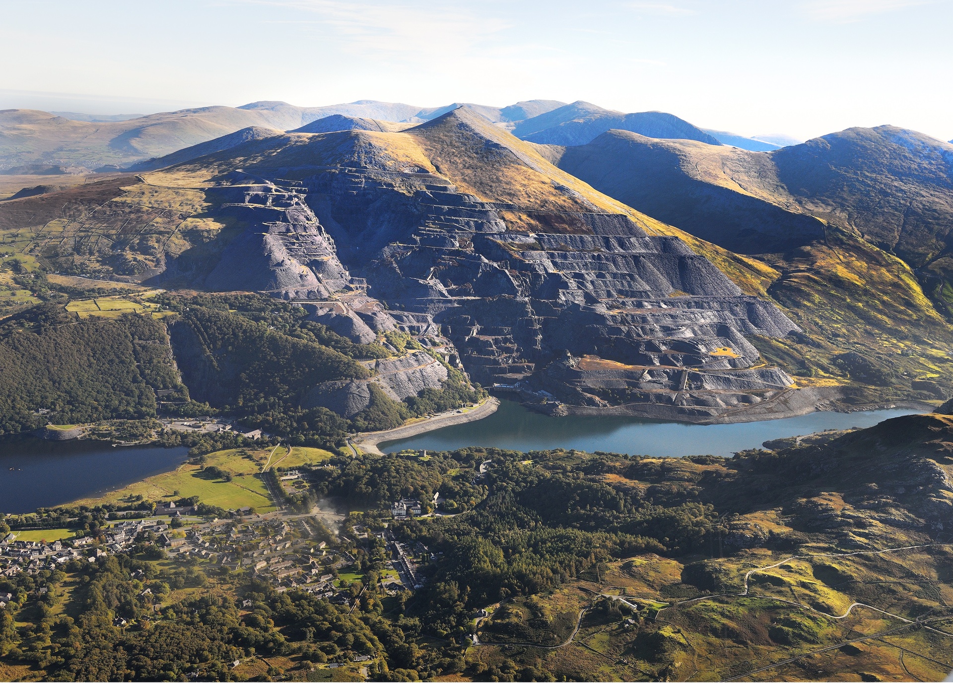 Dinorwig Quarry au Pays de Galles