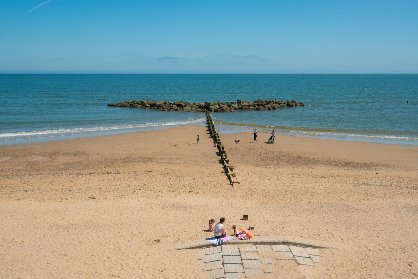 Route des plages à Aberdeen