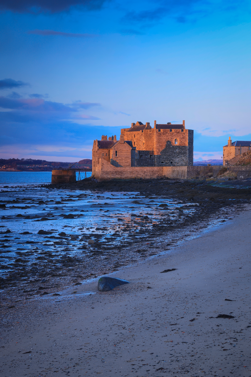 Blackness Castle en Ecosse