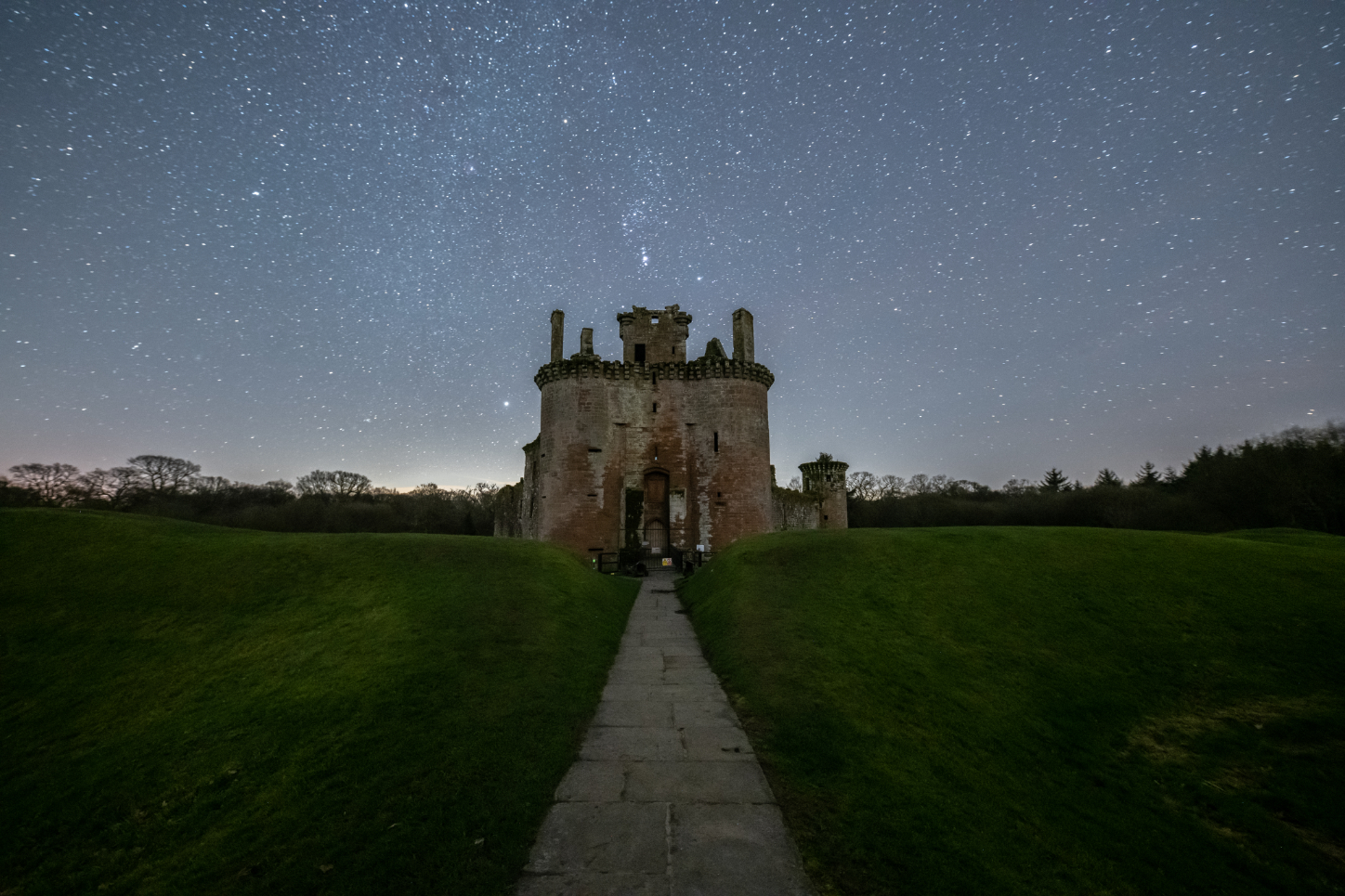 Caerlaverock Castle en Ecosse