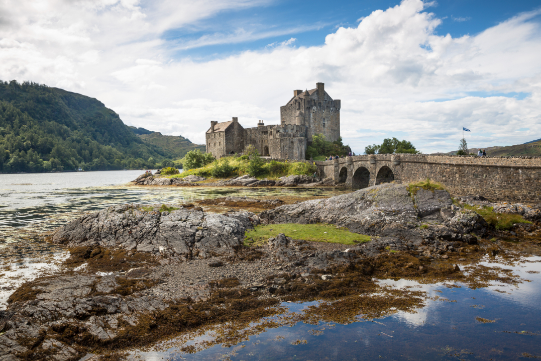 Le château d'Eilean Donan en Ecosse