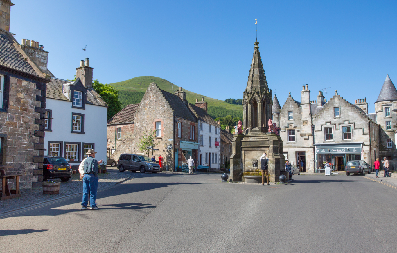 Falkland en Ecosse