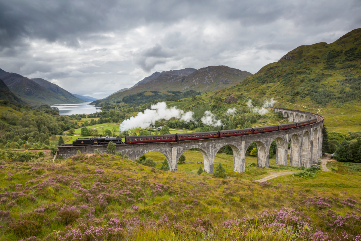 Viaduc de Glenfinnan en Ecosse