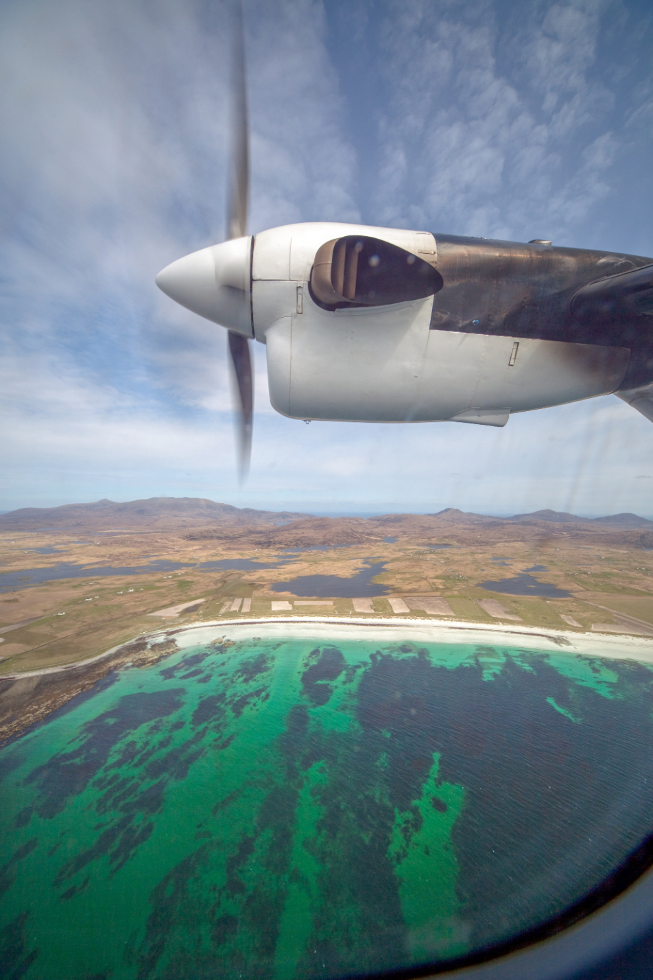 Vol vers Barra en Ecosse