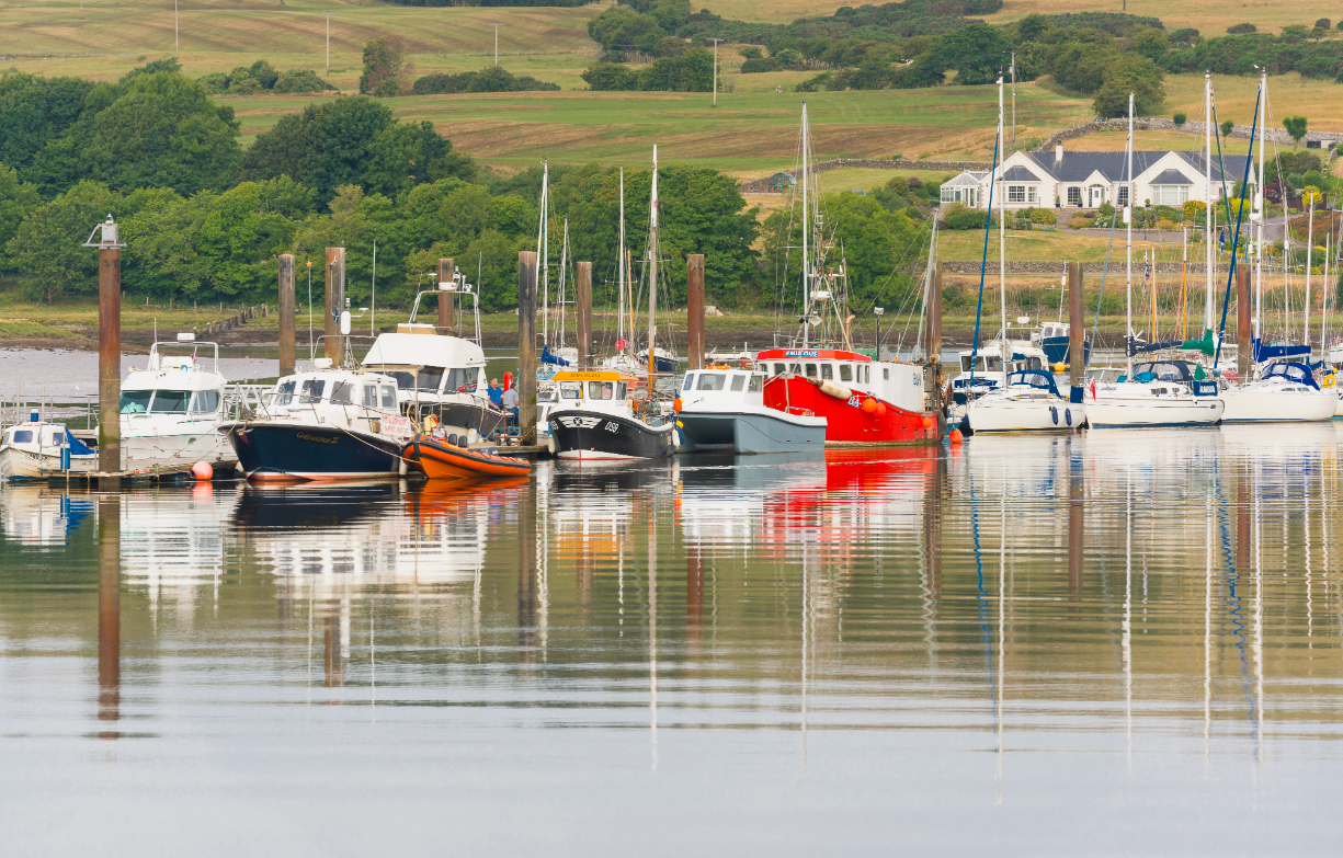 Village de Kirkcudbright à Dumfries et Galloway