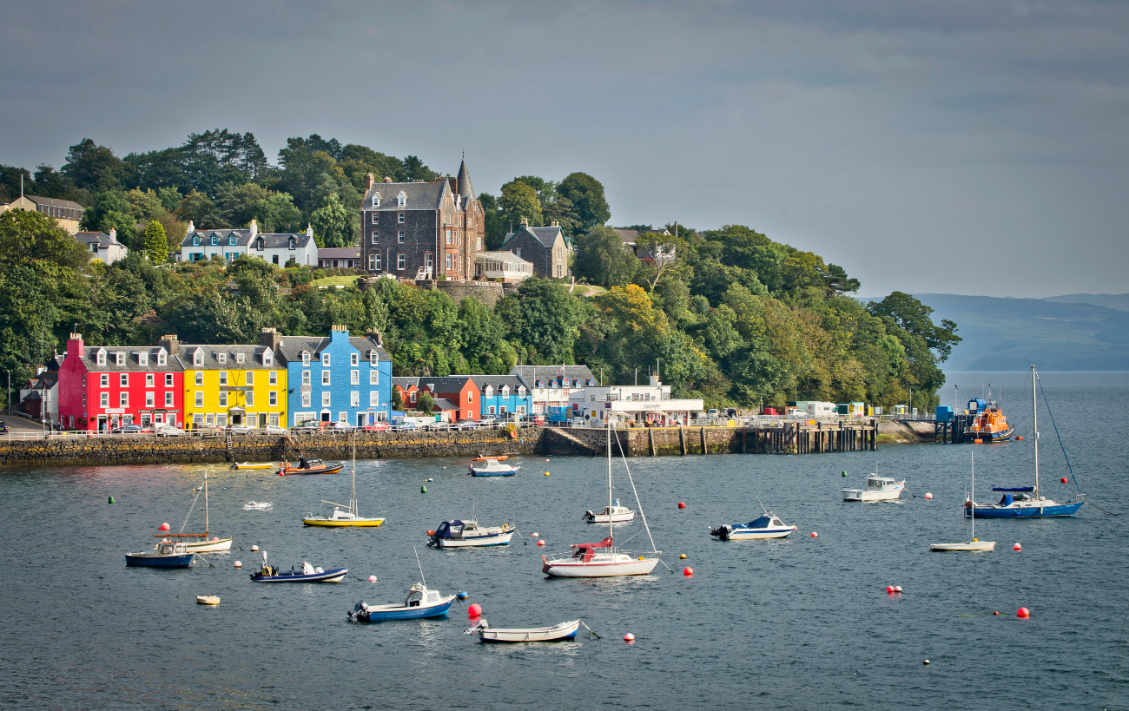 Tobermory sur l'île de Mull en Ecosse