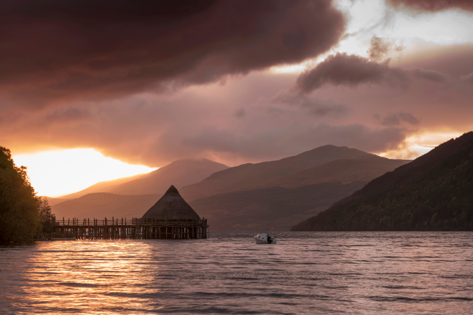 Le Crannog Centre en Ecosse