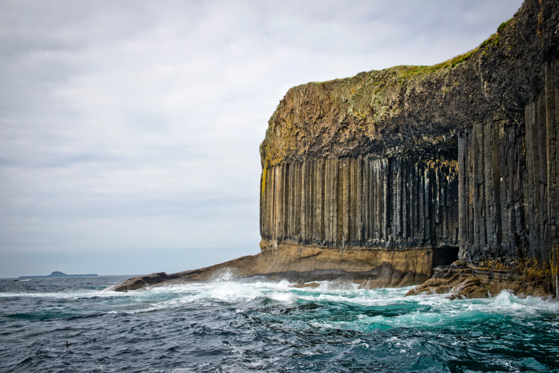 L'île de Staffa en Ecosse