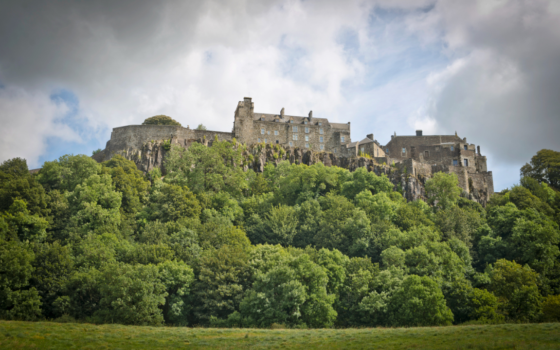 Le château de Stirling en Ecosse