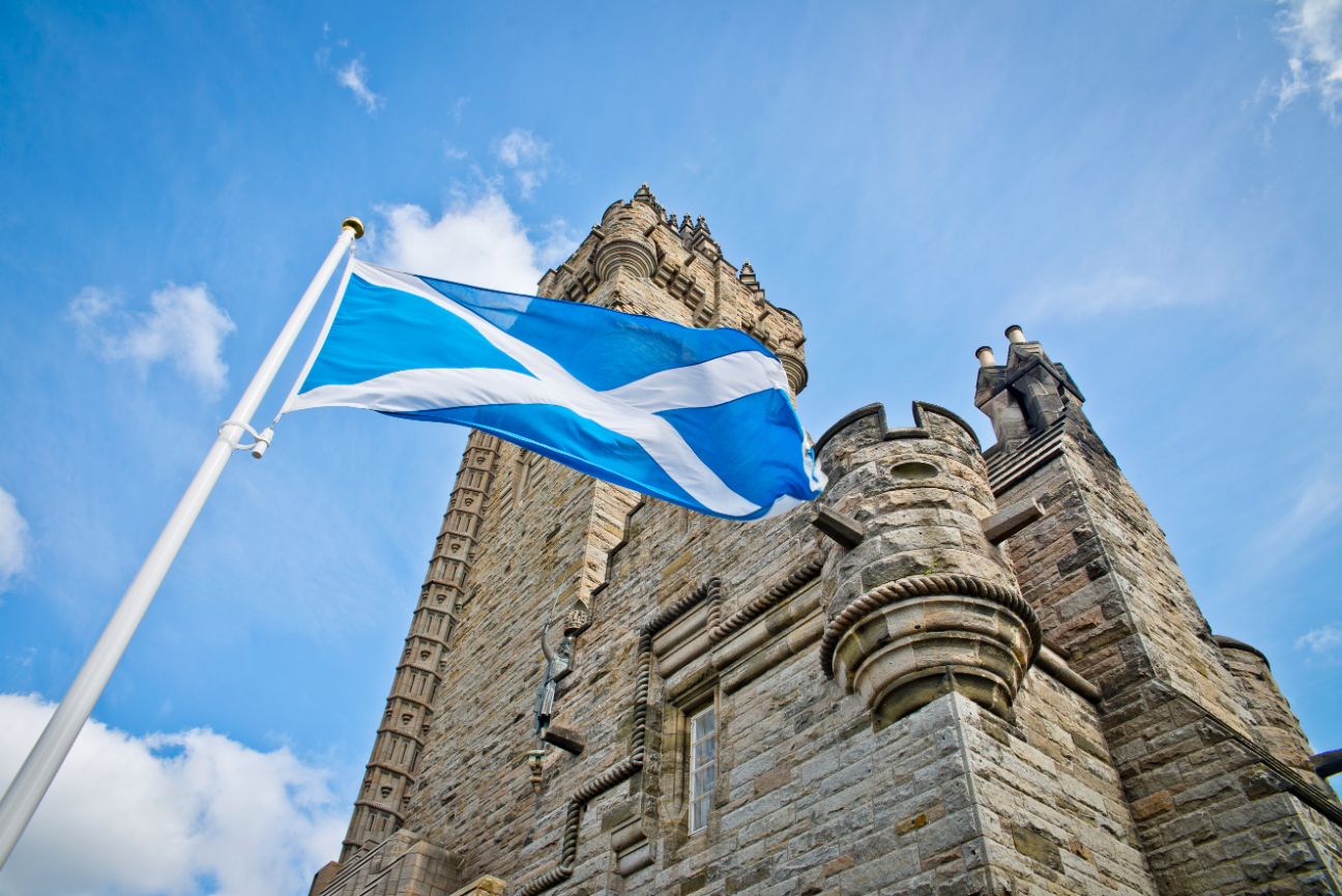 Wallace Monument en Ecosse