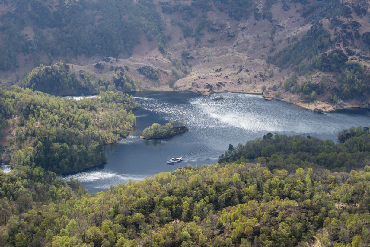 Le Loch Katrine en Ecosse