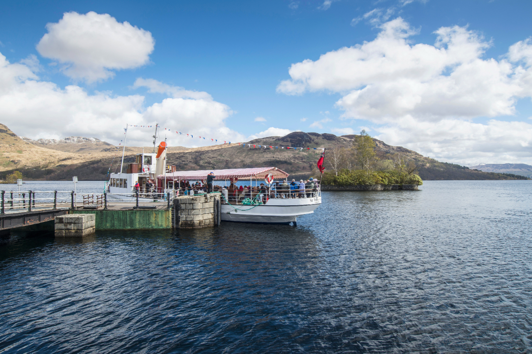 Loch Katrine en Ecosse