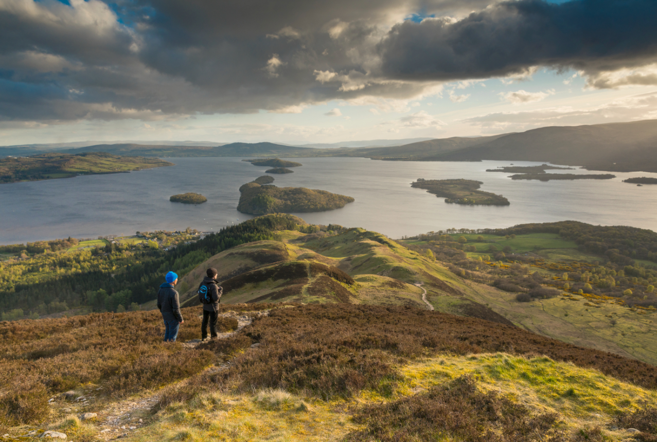 Les Trossachs en Ecosse