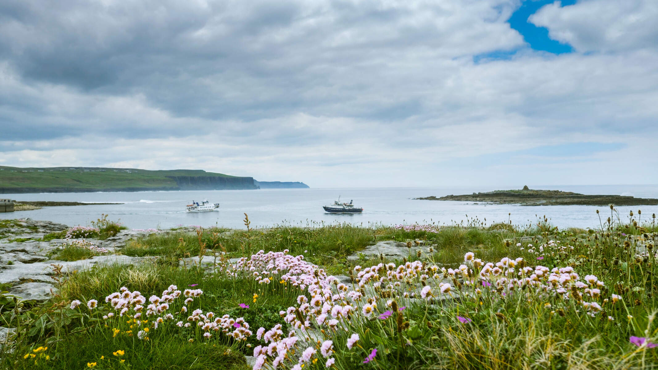 Doolin, Randonnée, Clare, Irlande