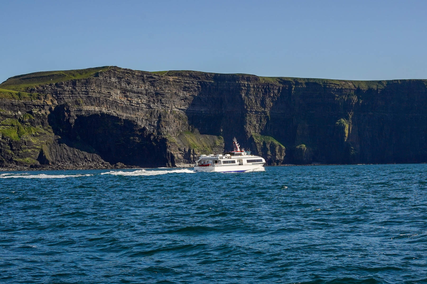 Sortie en bateau aux falaises de Moher