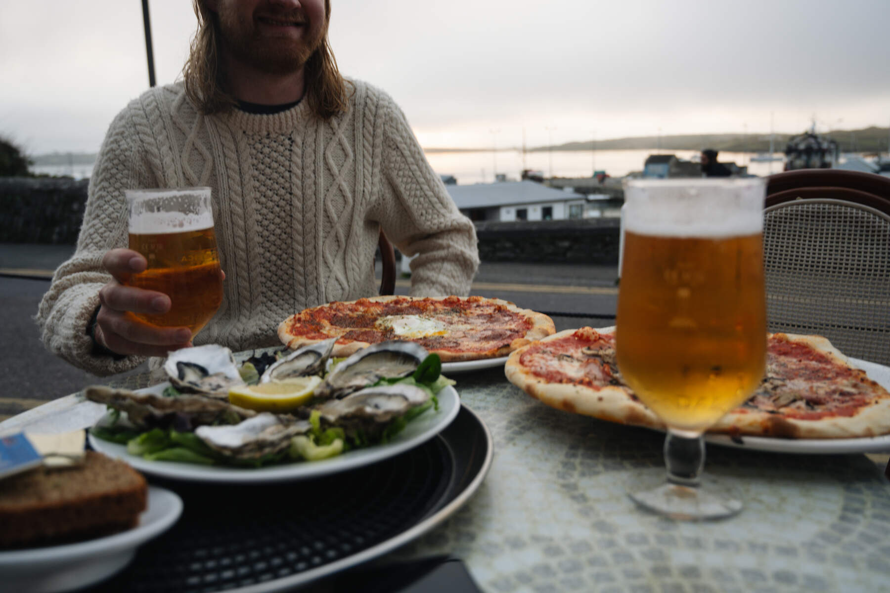 Huîtres en Irlande, Repas, Cork