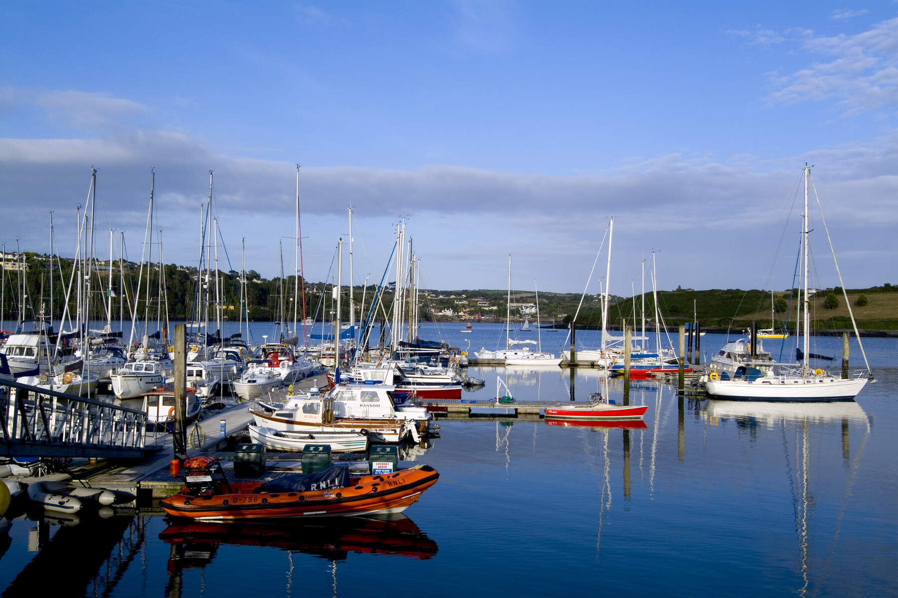 Le port de Kinsale dans le comté de Cork