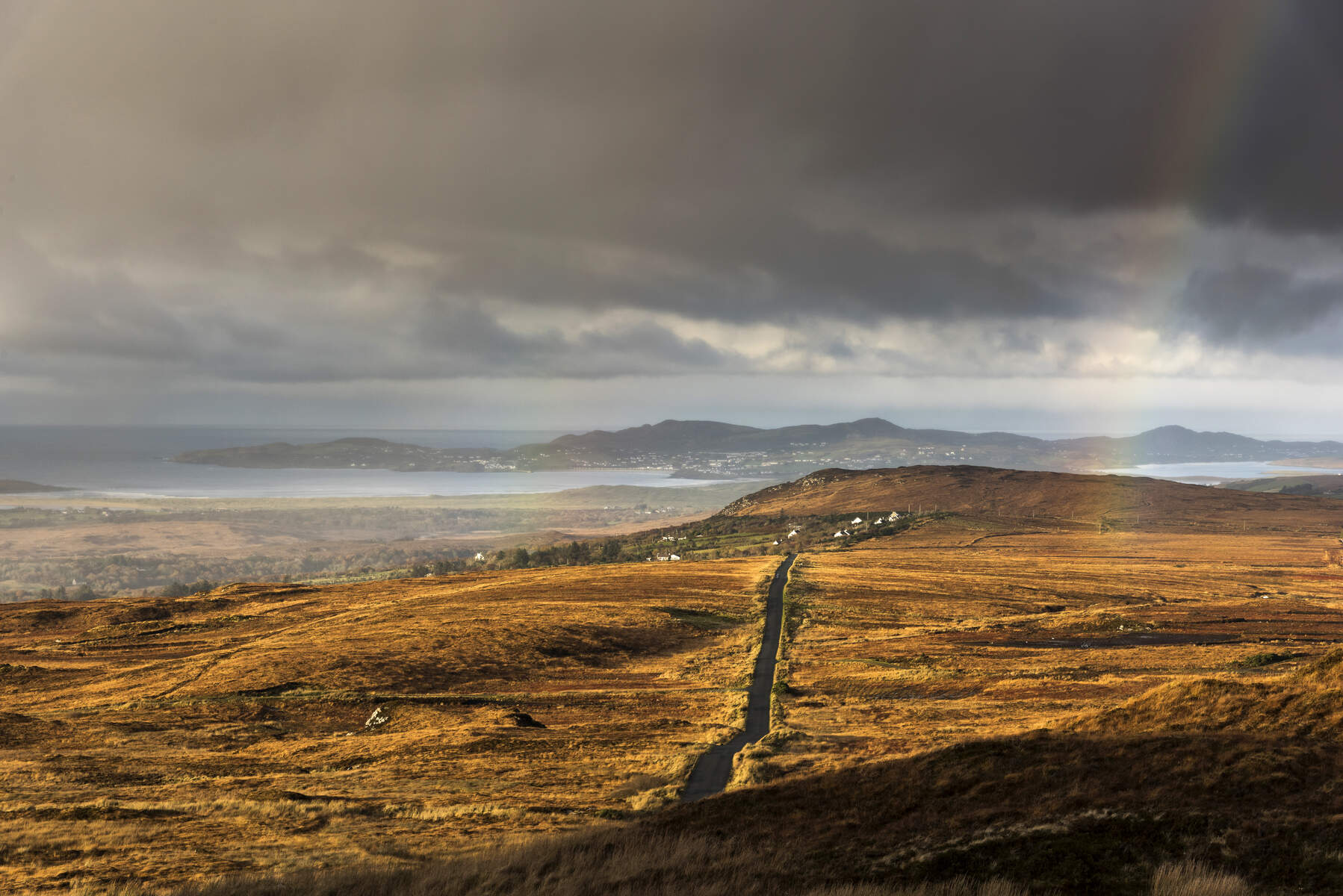 Rouler sur les routes du Donegal