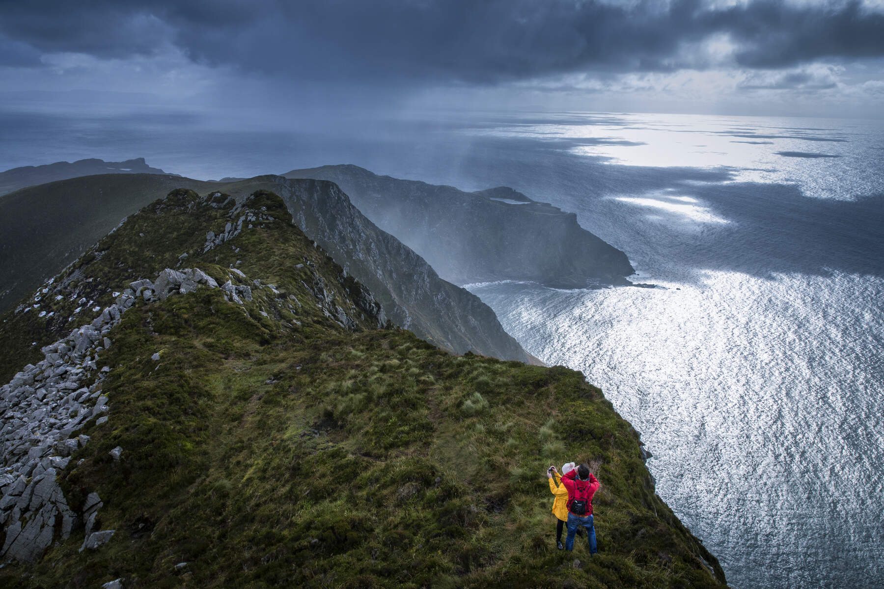 Les falaises de Slieve League dans le Donegal