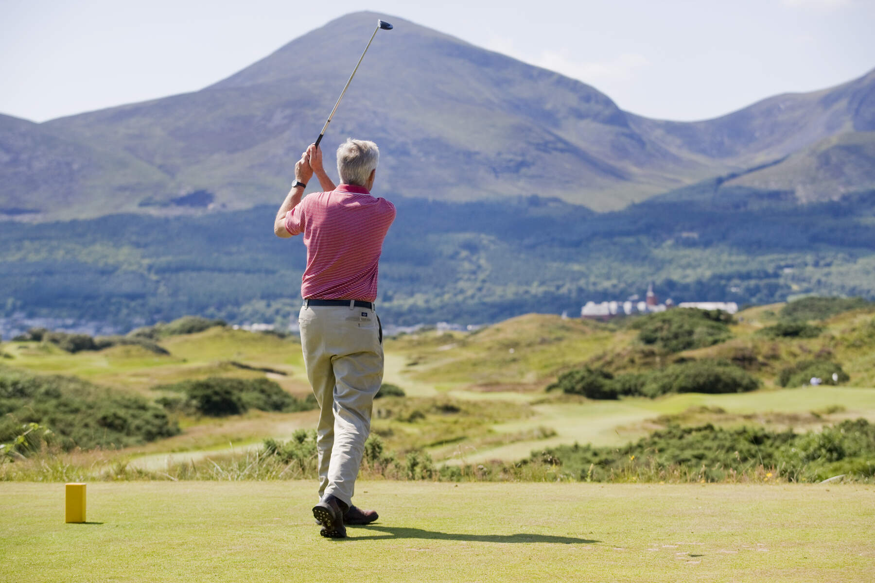 Golf dans le comté de Down en Irlande