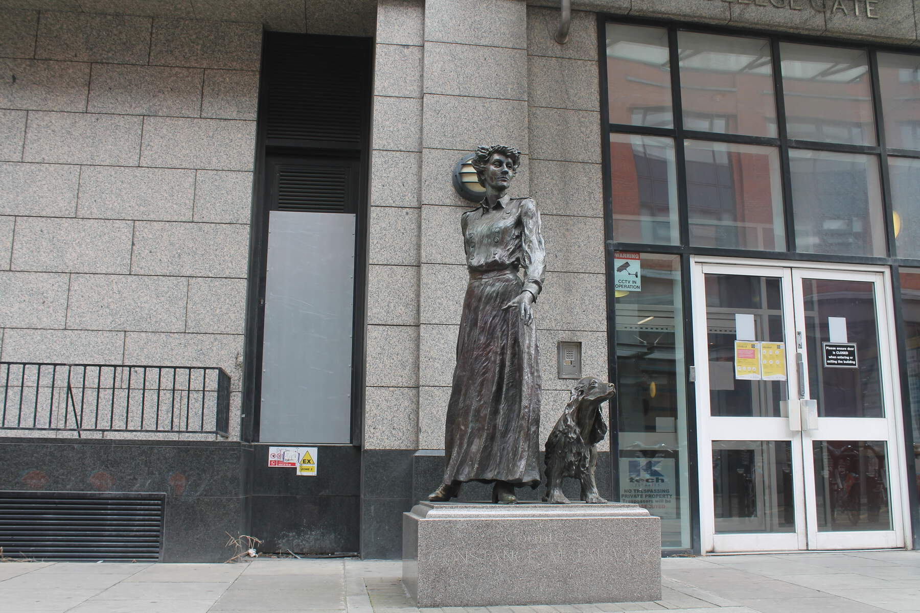 Statue de Constance Markievicz, Dublin, Irlande