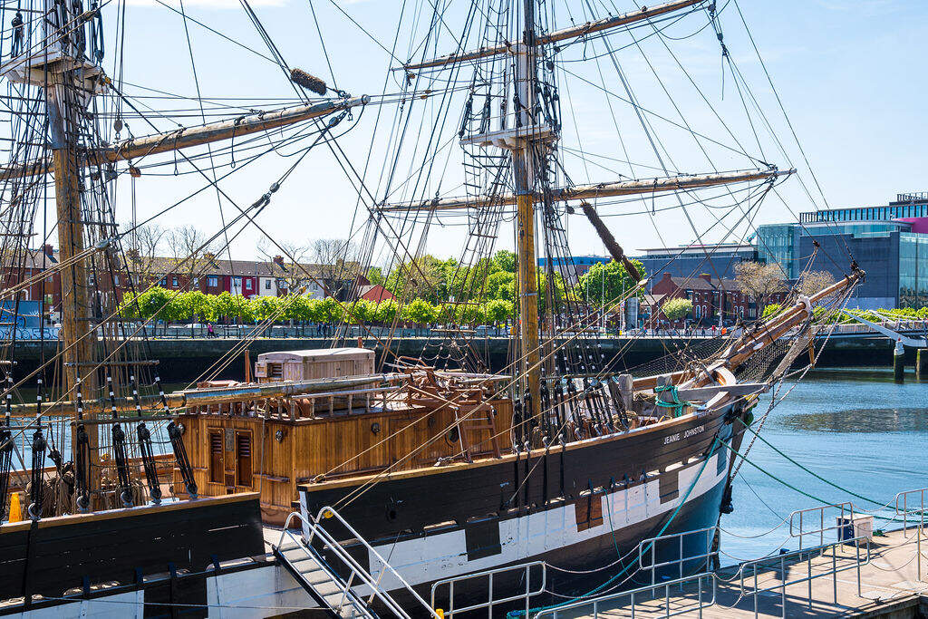 Jeanie Johnston Ship, Emigration, Dublin, Irlande