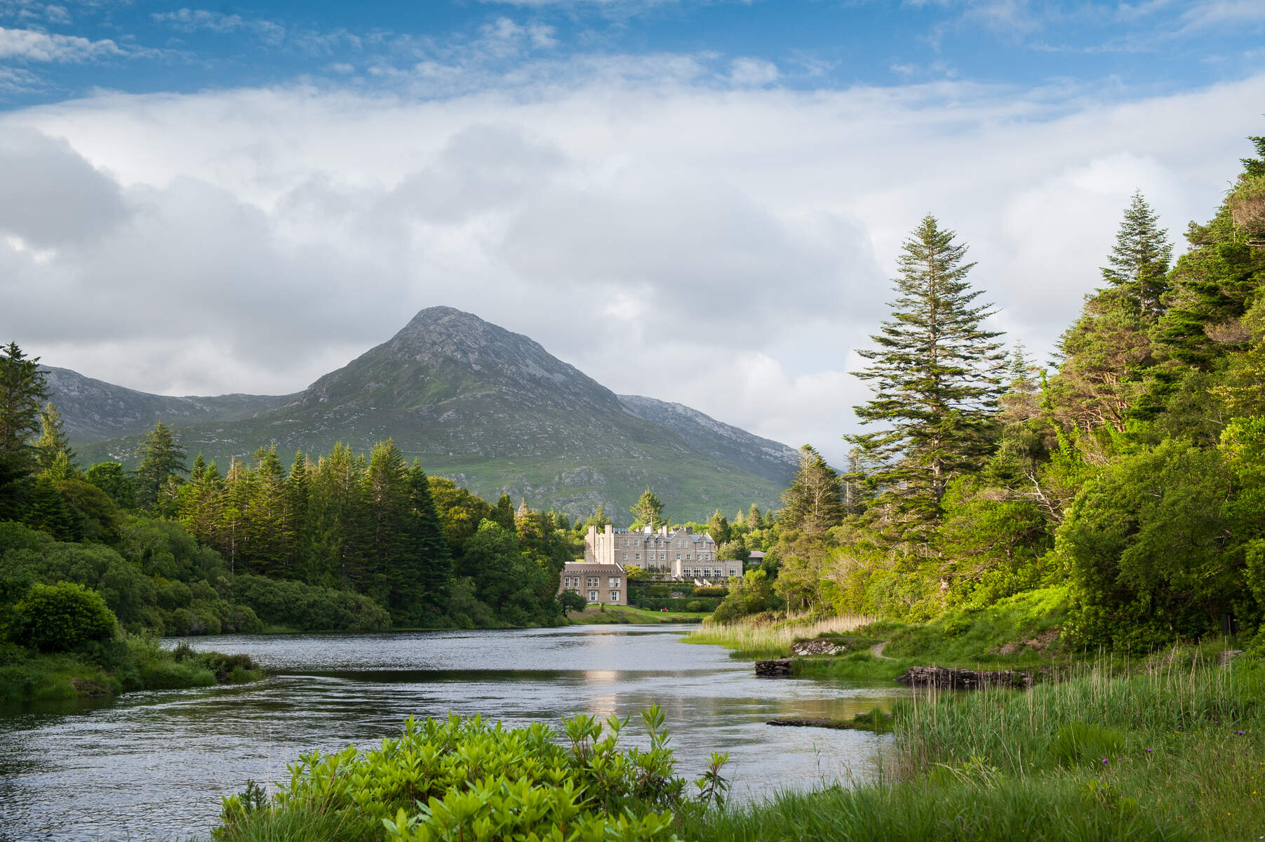 Ballynahinch Castle en Irlande