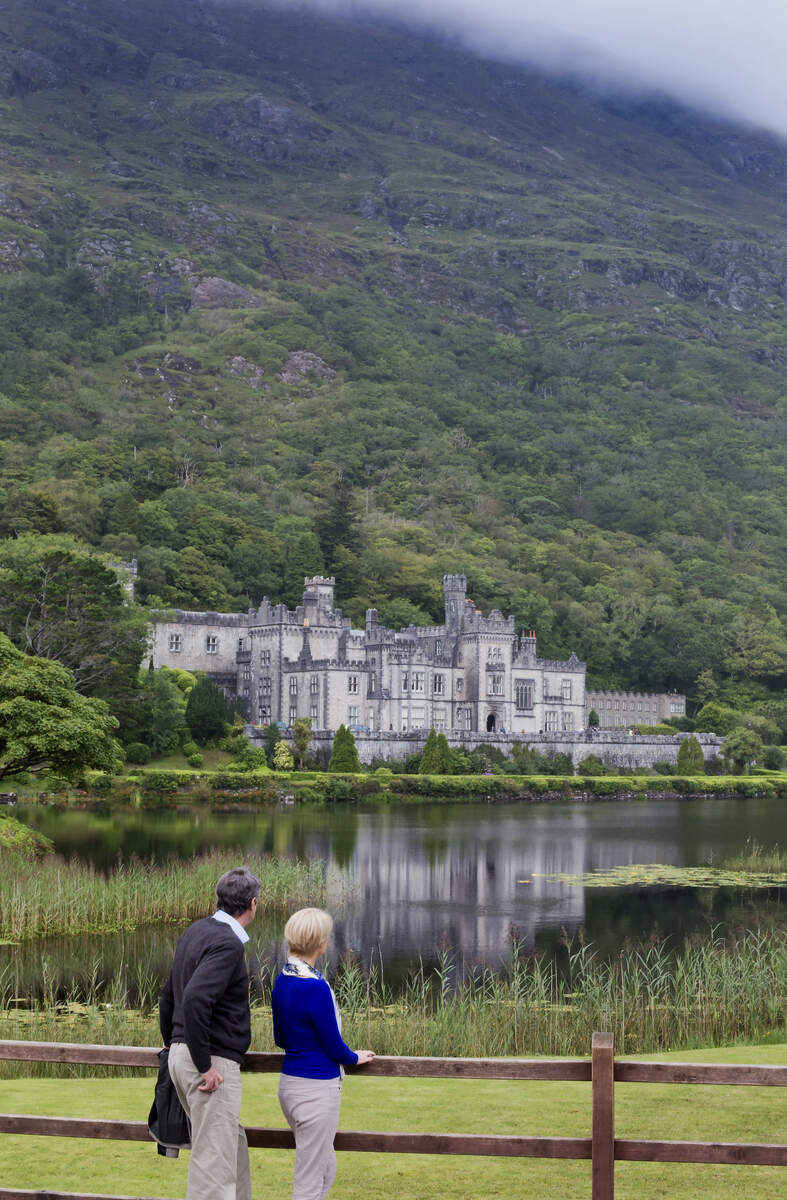 Kylemore Abbey en Irlande