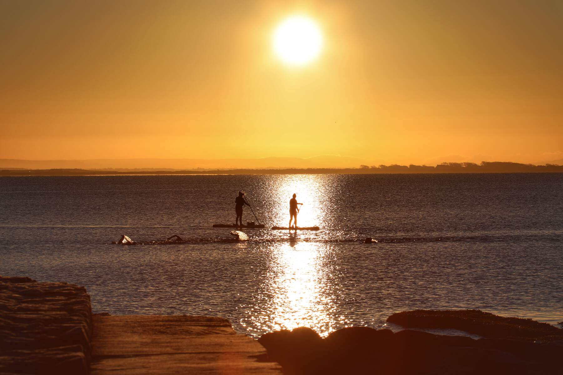 Salthill Beach à Galway