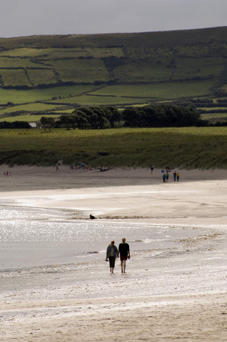 La plage de Ventry sur la péninsule de Dingle