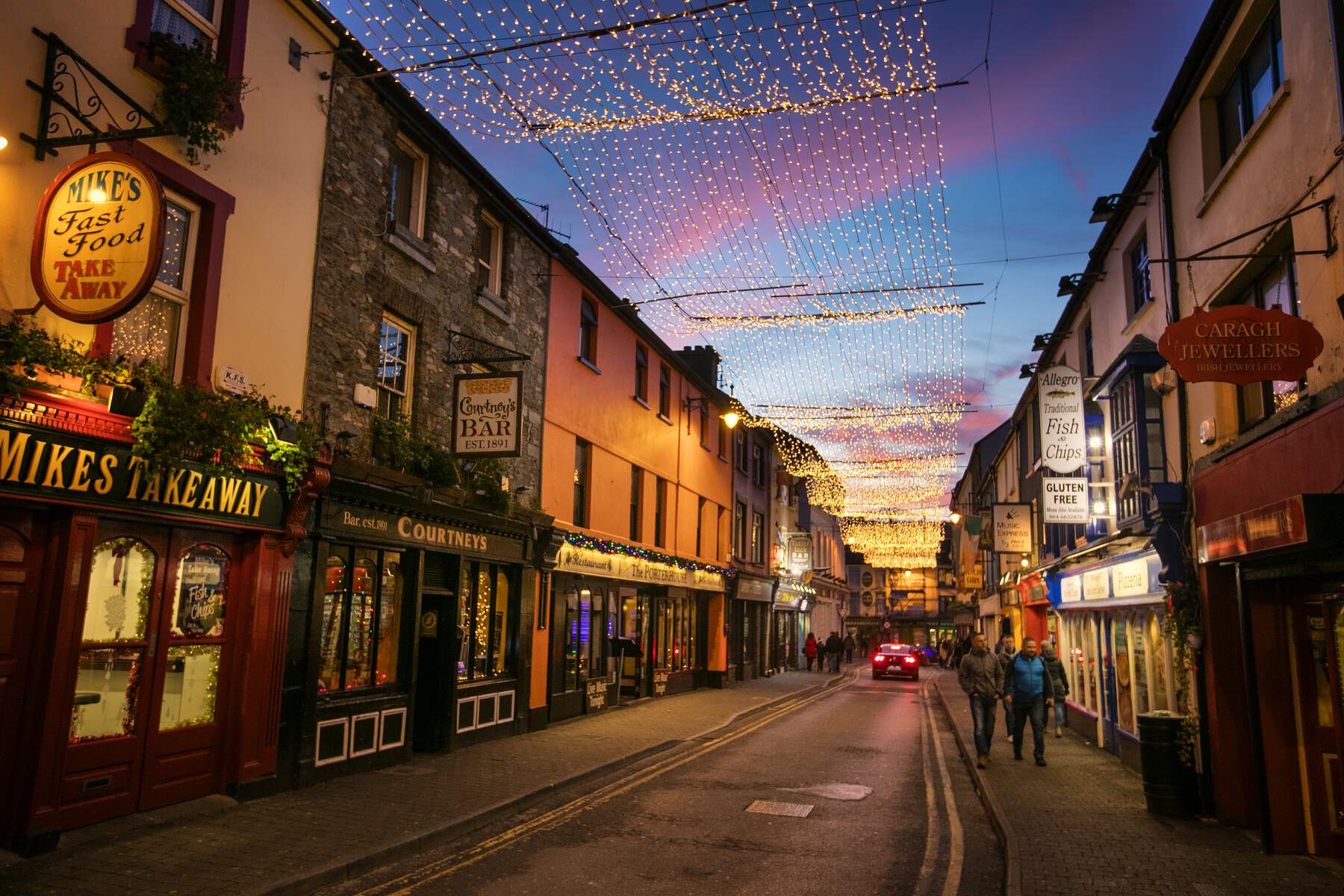 Killarney à Noël, Kerry, Irlande