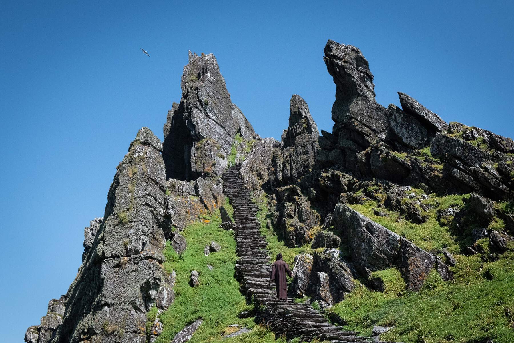 Star Wars, Jedi, Skellig Michael, Kerry, Irlande