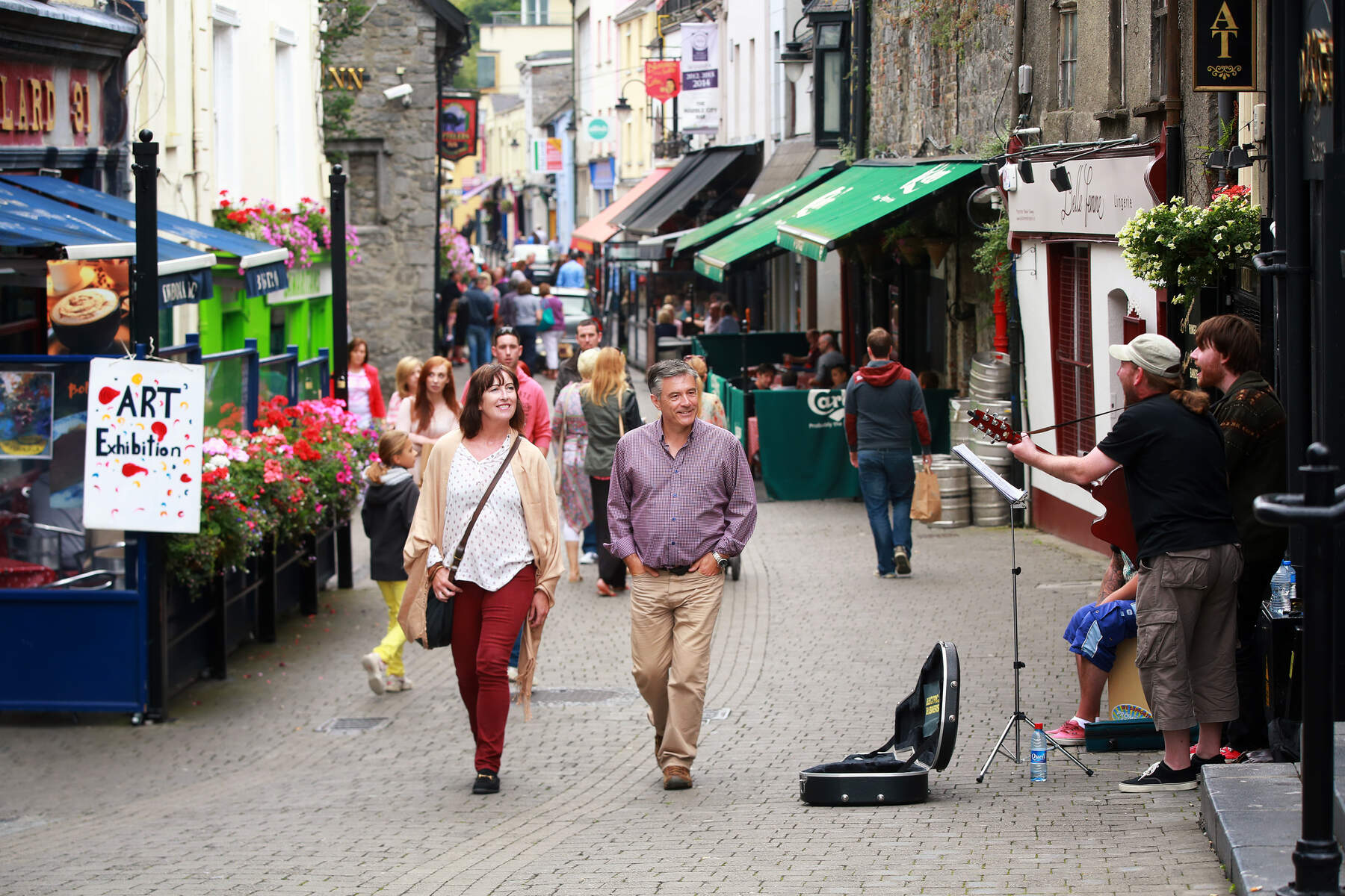 Rues pavées de Kilkenny, Irlande Ancestrale