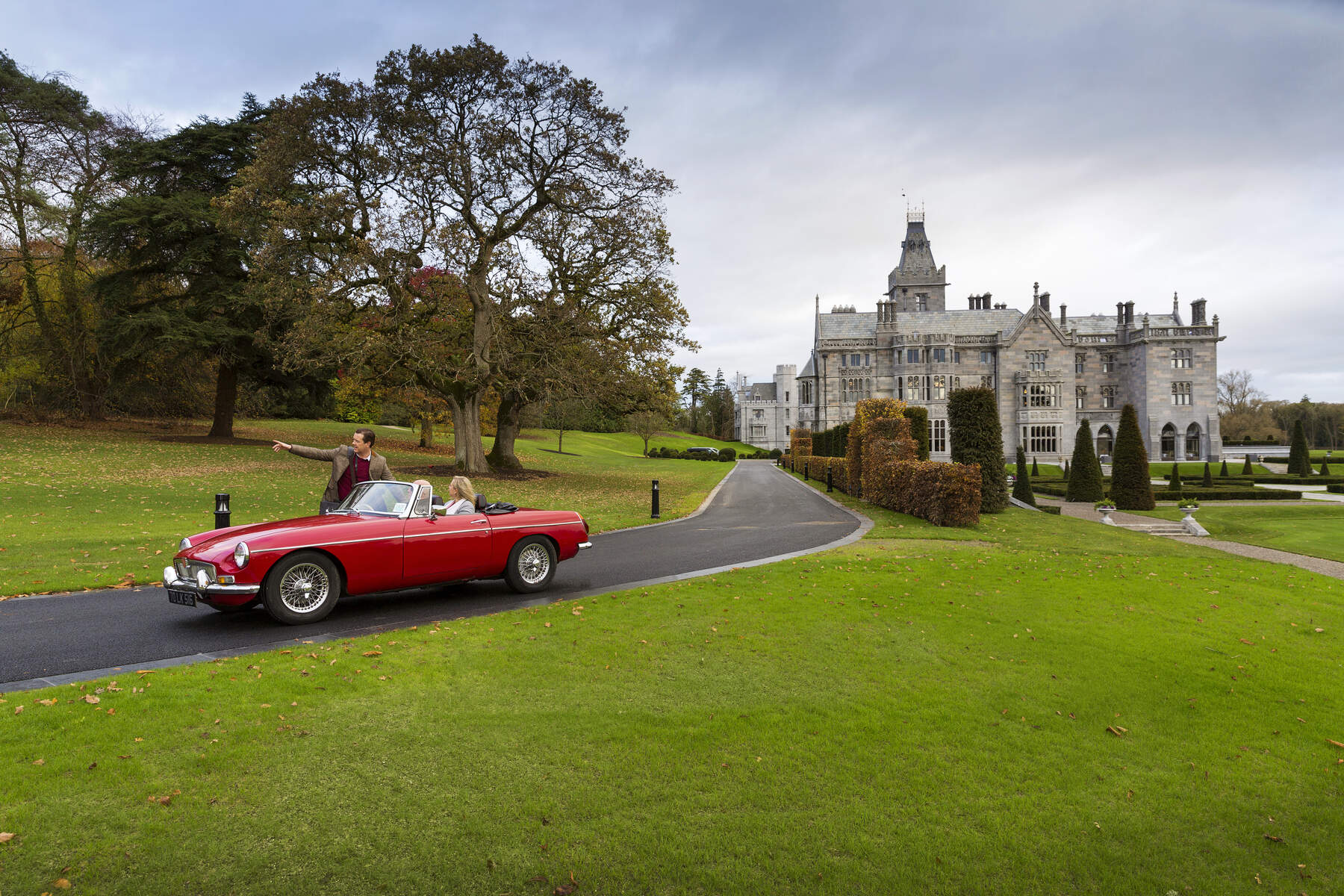 L'Irlande en voiture de collection et demeure de charme