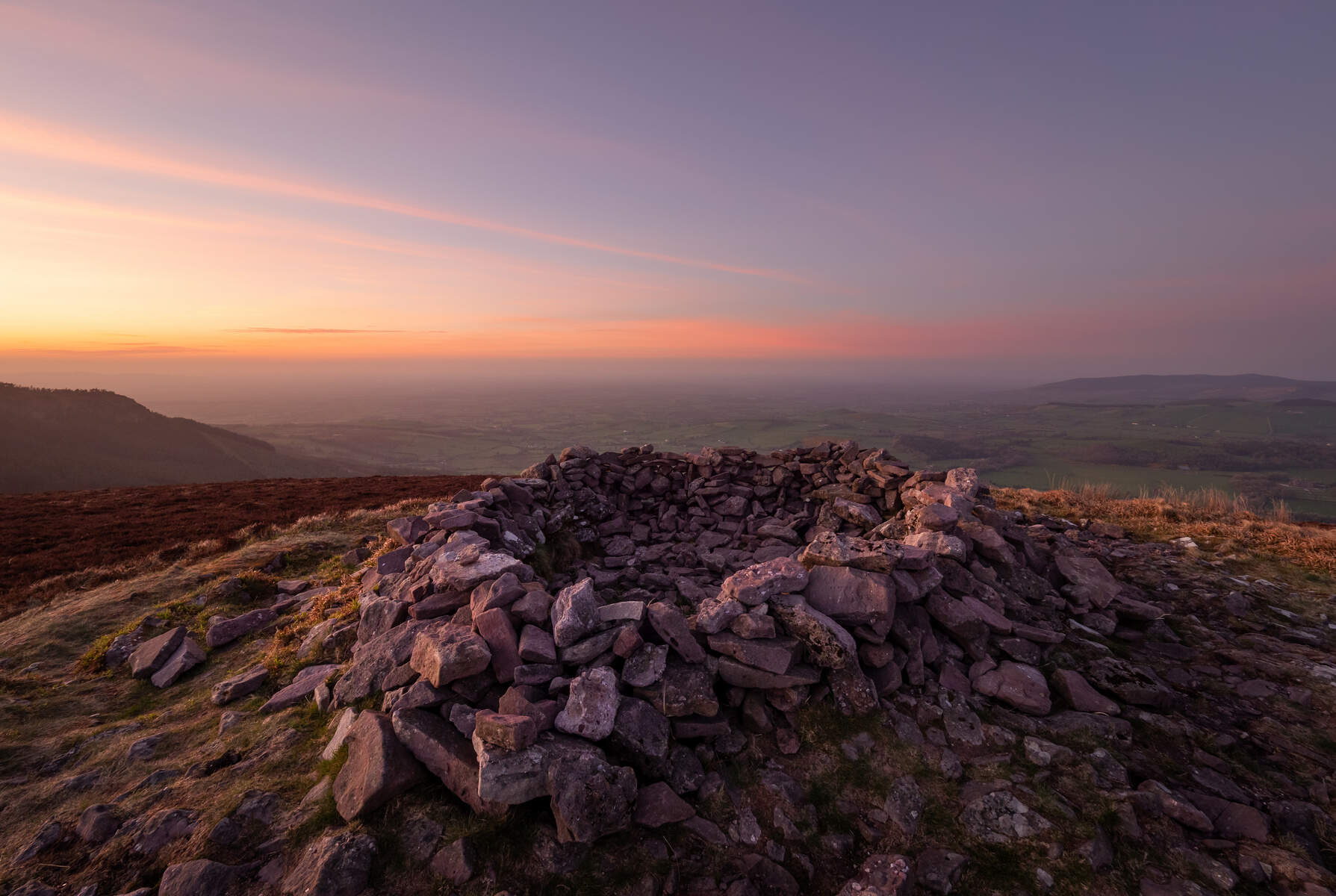 Limerick Seefin Mountain en Irlande