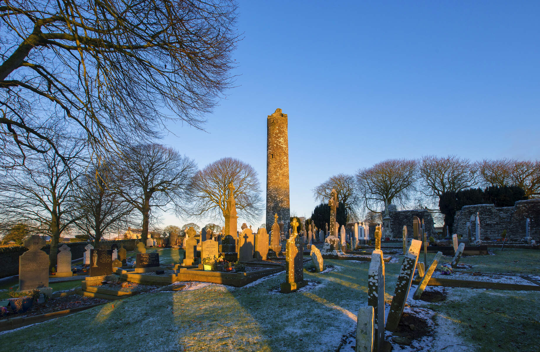 Monasterboice, Vallée de la Boyne, Louth, Irlande Ancestrale