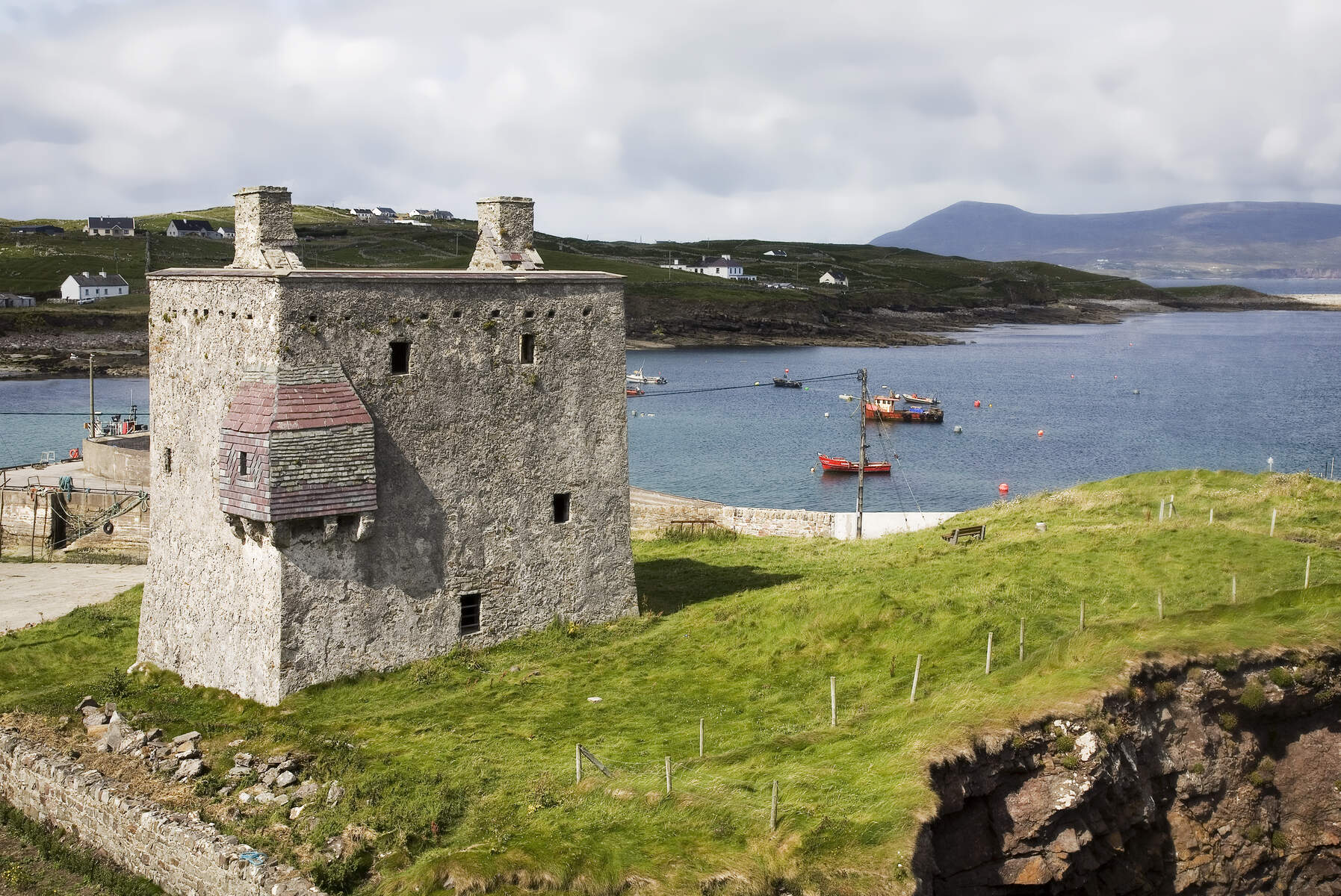 Tour de Grace O'Malley, Clare Island, Mayo, Irlande