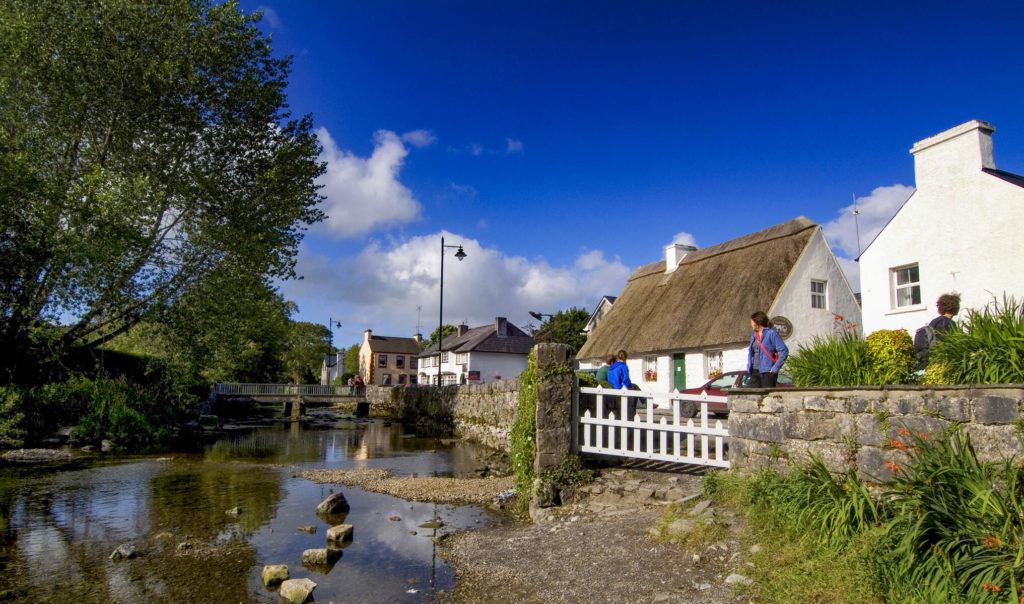 Le village de cong en irlande aux portes du connemara