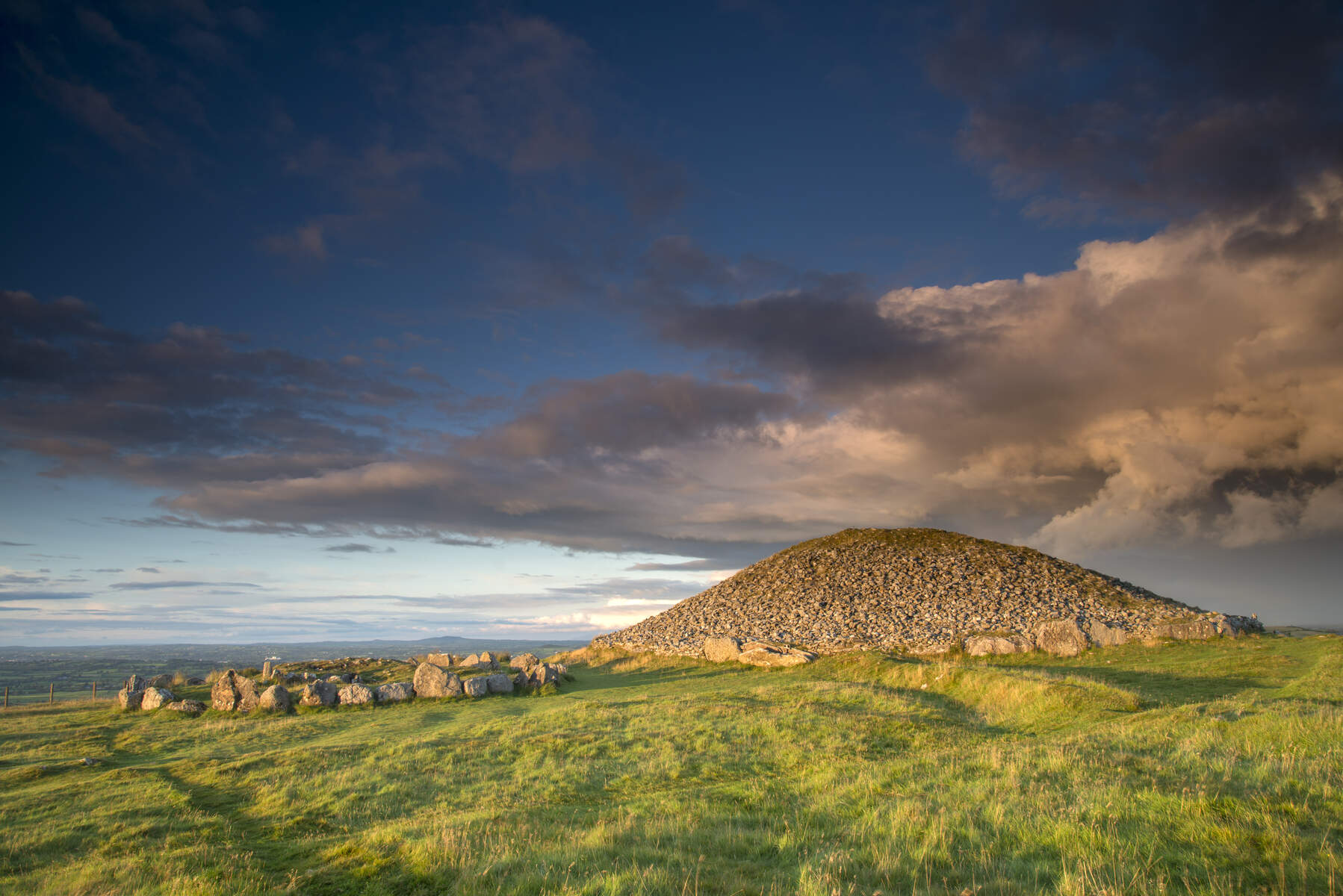 Carin du Loughcrew, Vallée de la Boyne, Meath, Irlande Ancestrale