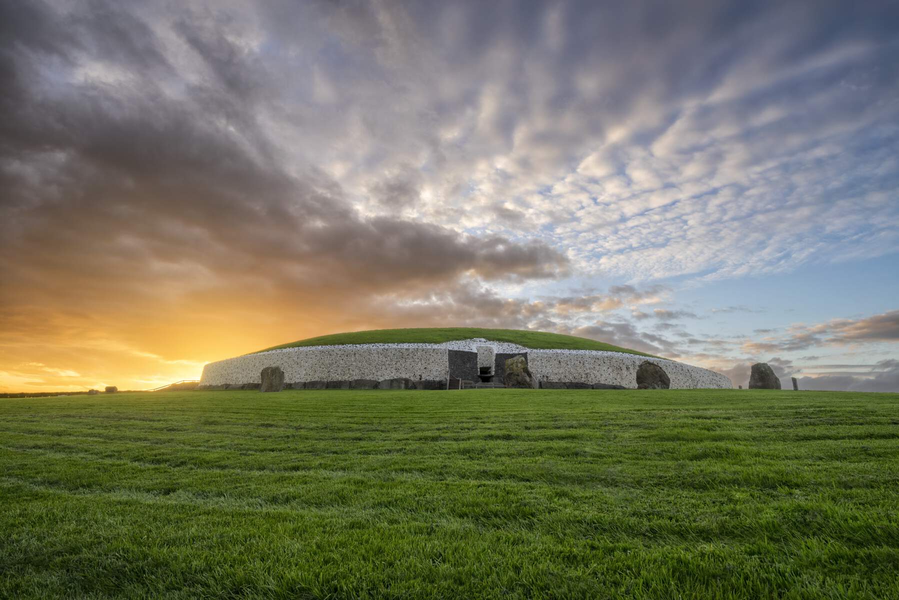 Newgrange, Bru Na Boyne, Meath, Irlande