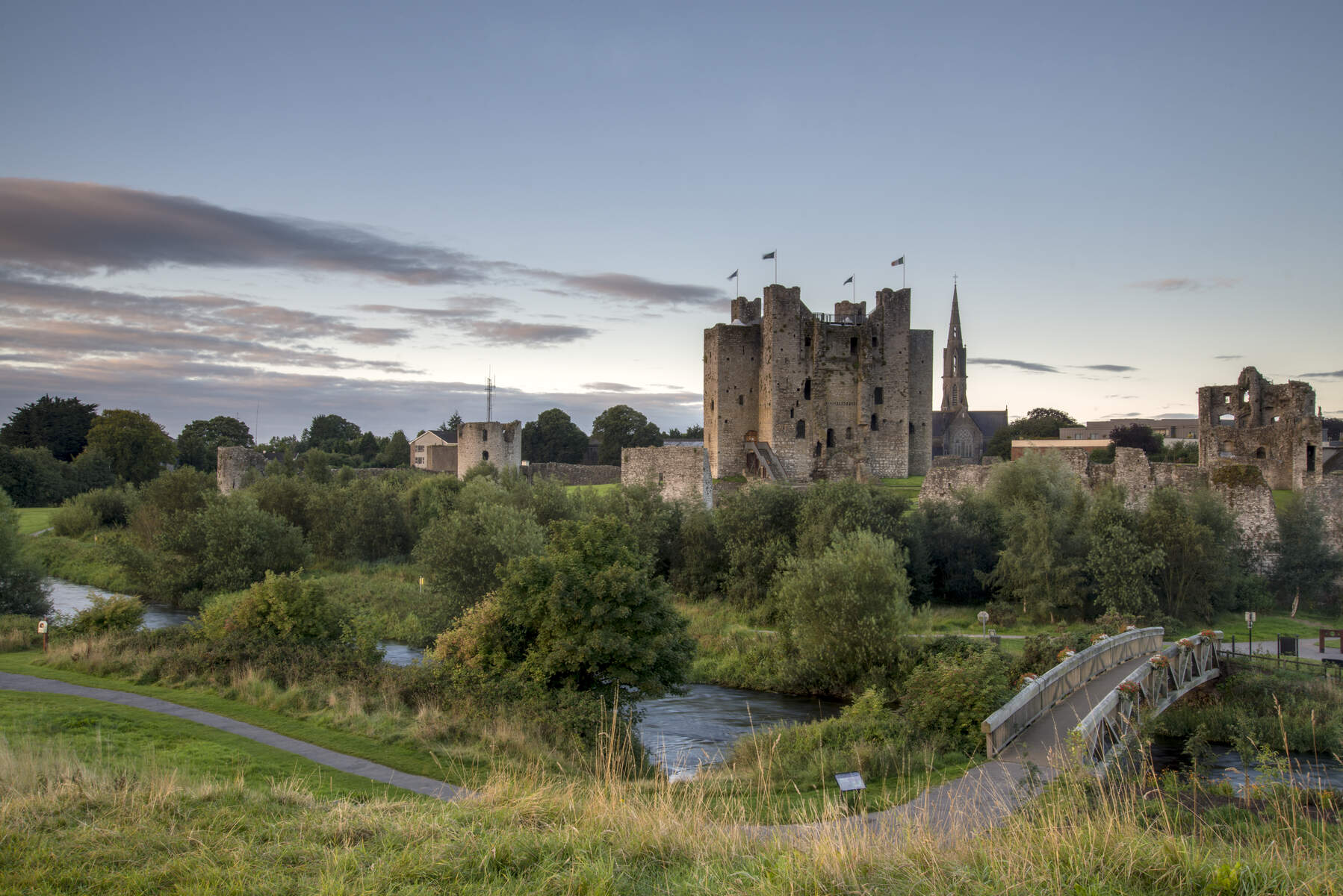 Château de Trim, Vallée de la Boyne, Meath, Irlande Ancestrale