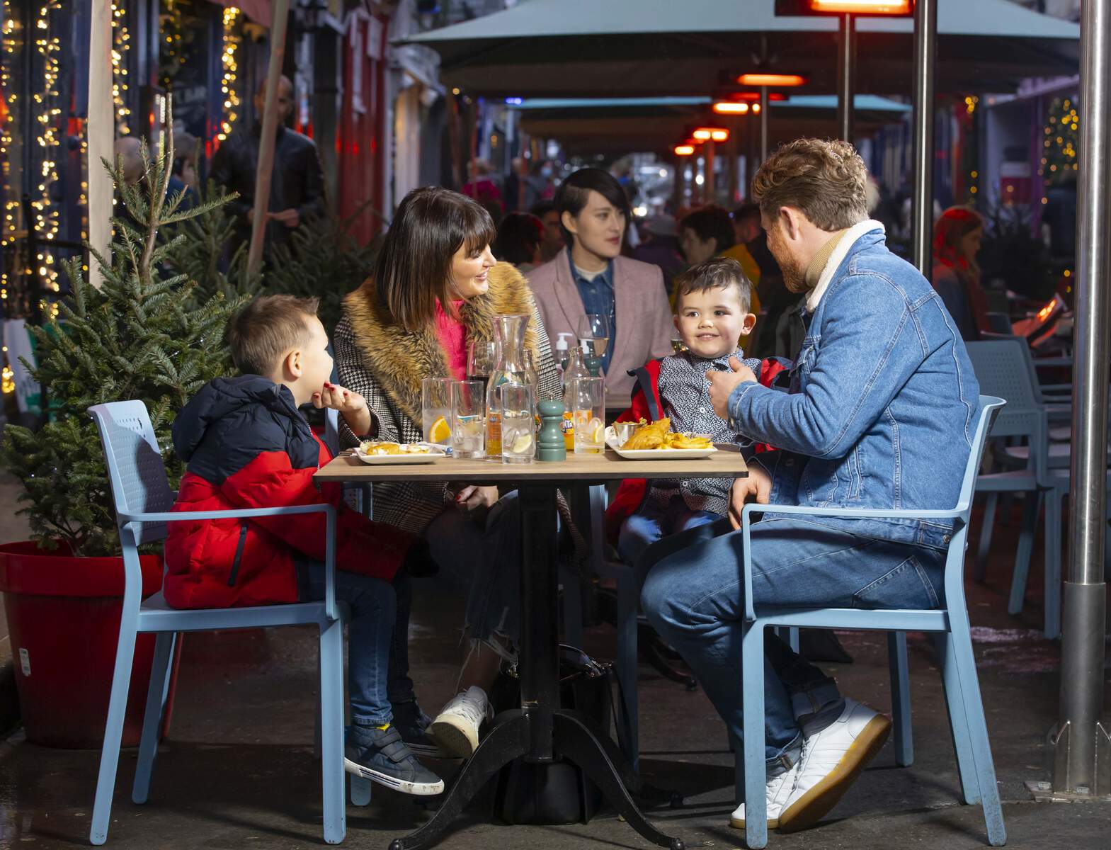 Restaurant en famille en Irlande, Fish'n Chips