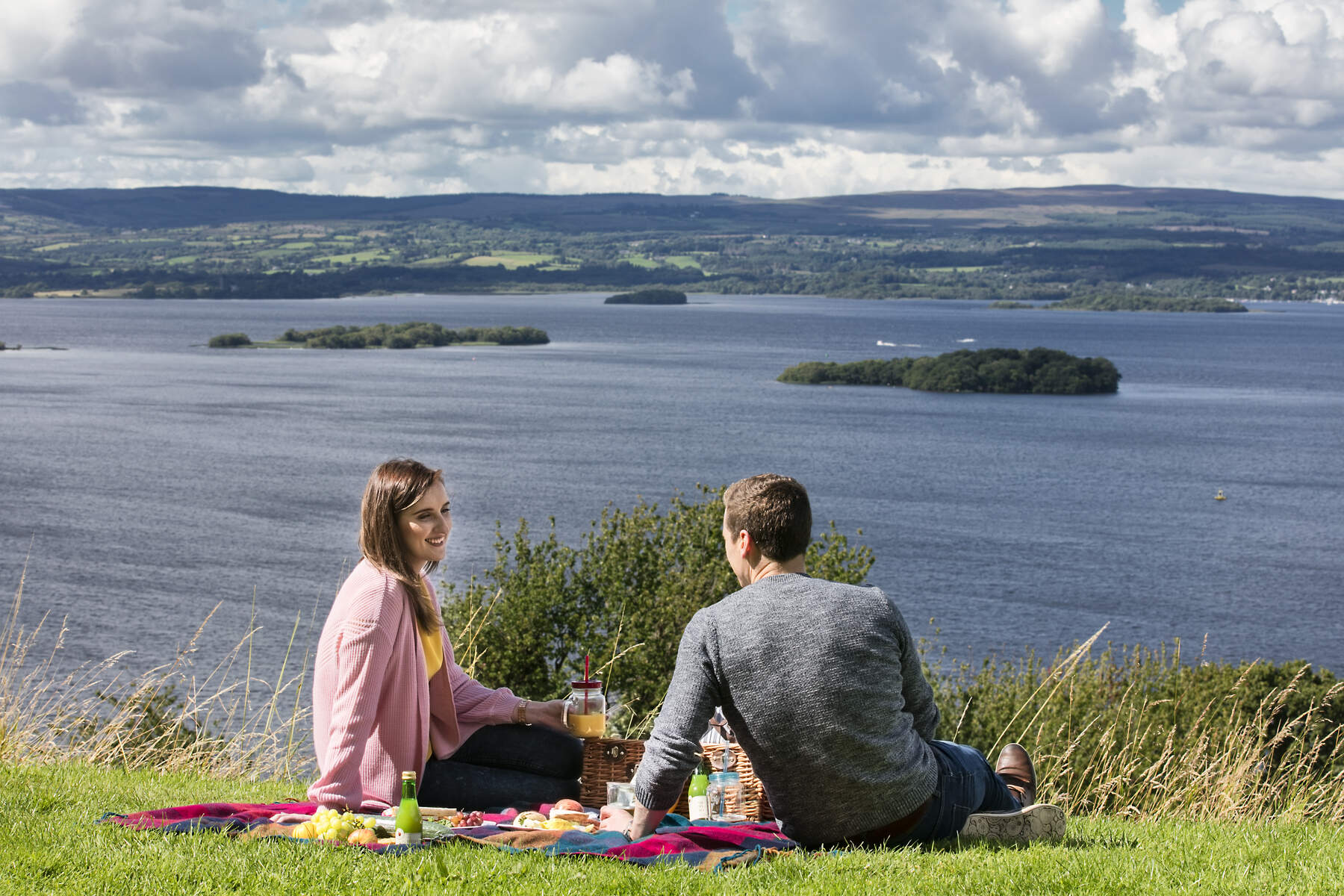 Couple romantique, Lough Derg, Irlande