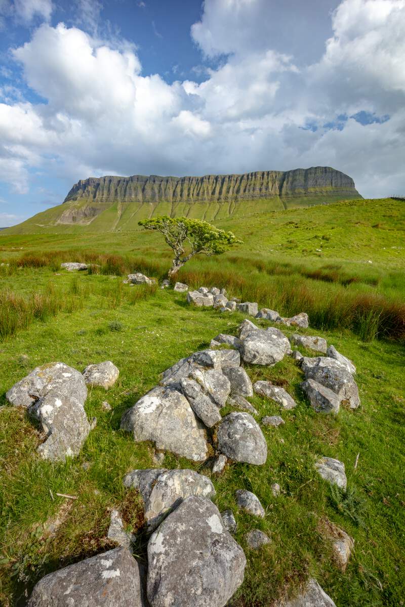 Benbulben en Irlande