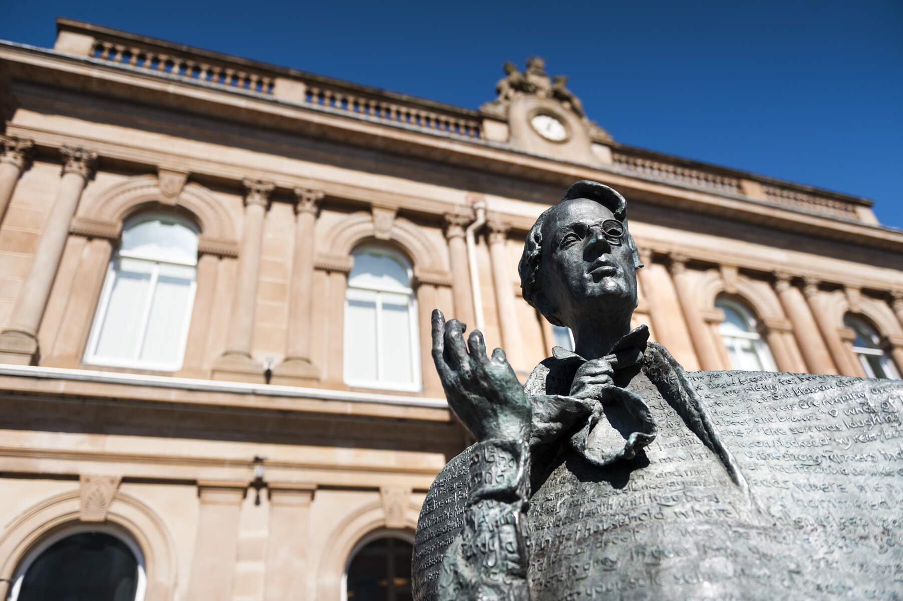 Statue de WB Yeats, Sligo, Irlande