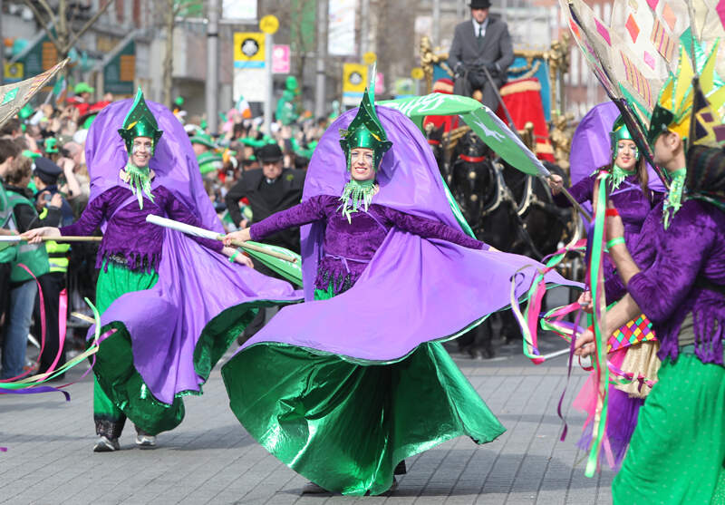 Défilé de la St Patrick, Dublin, Irlande