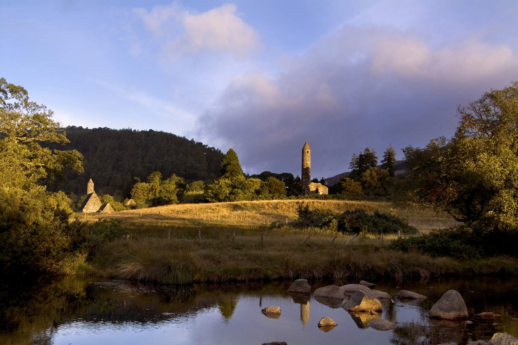 Le site monastique de Glendalough