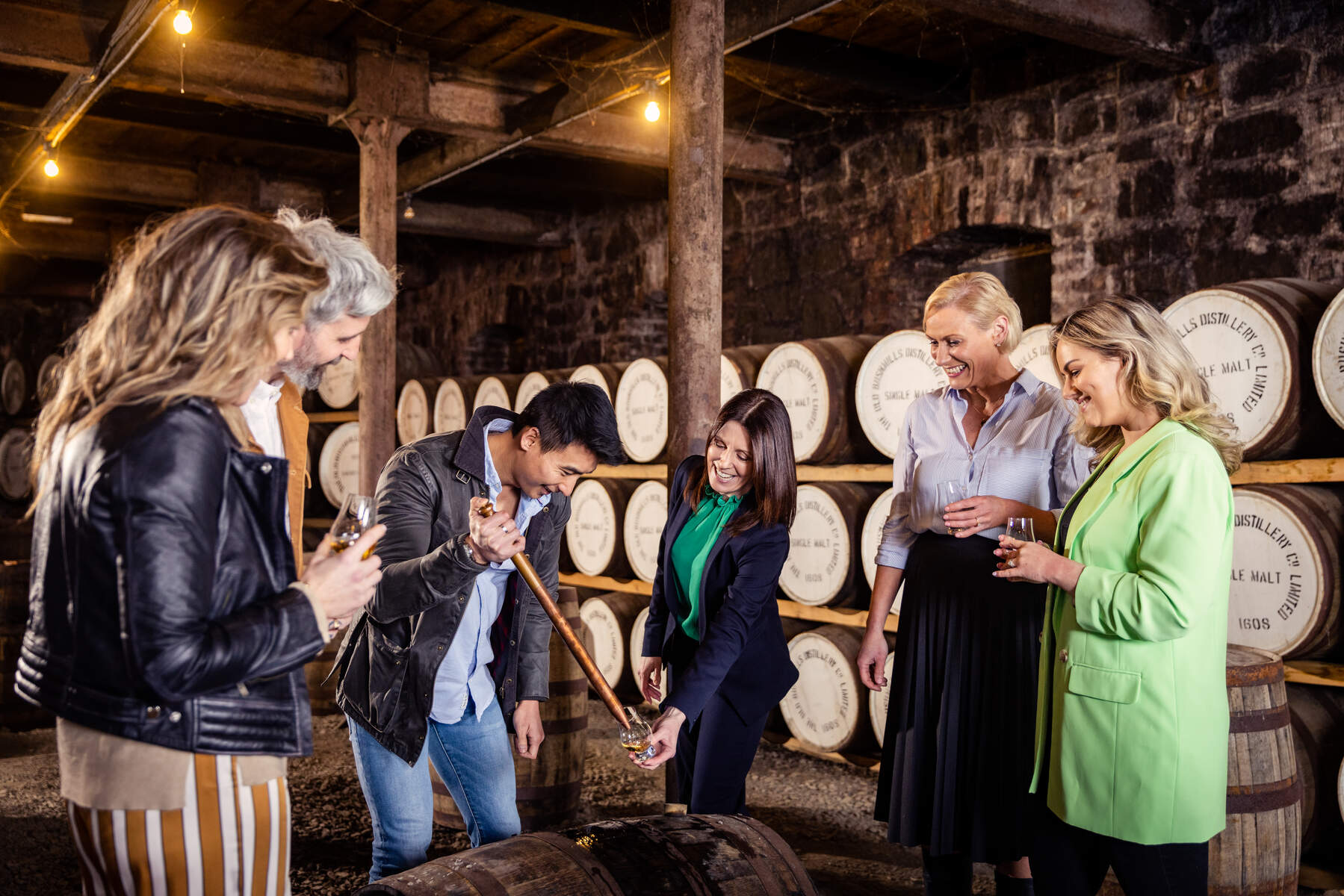 Distillerie Bushmills en Irlande du Nord