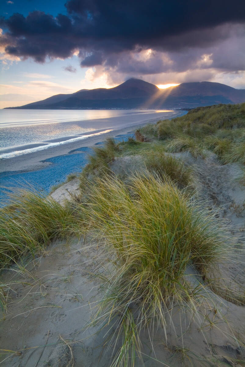 La plage de Murlough en Irlande du Nord