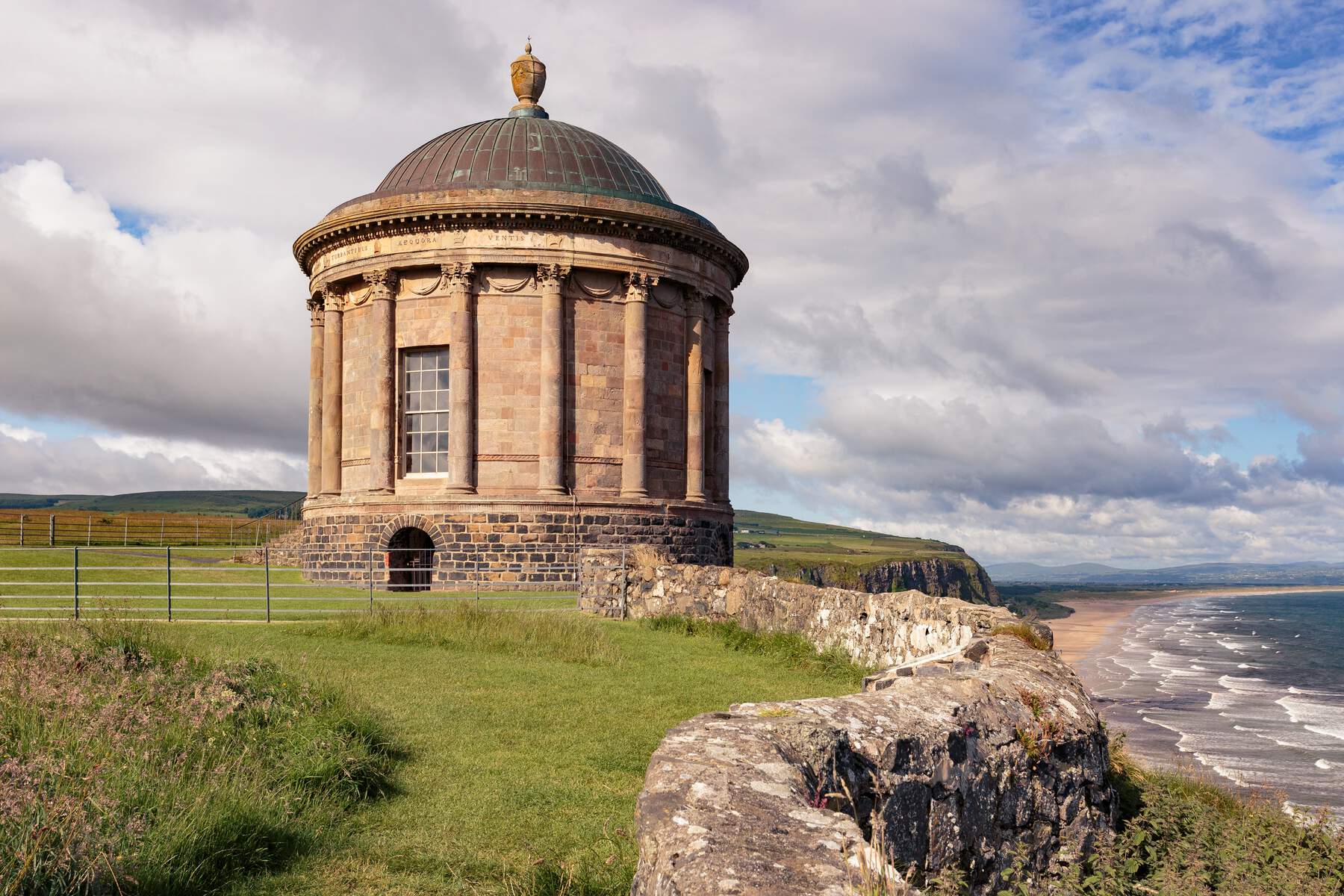 Mussenden Temple en Irlande du Nord